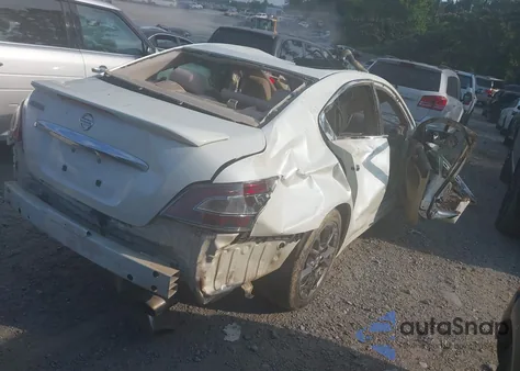 2014 Nissan Maxima S/Sv z USA, uszkodzony, nr VIN 1N4AA5APXEC485222